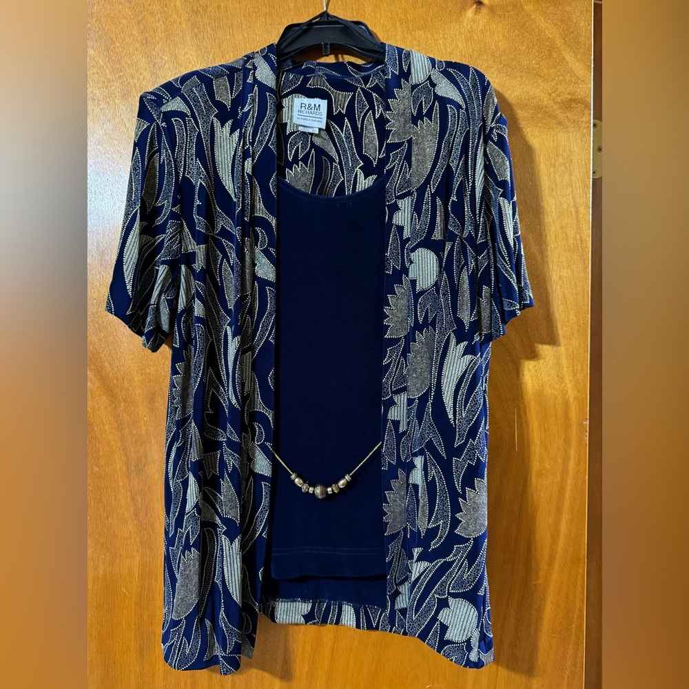 R & M Richard’s vintage woman’s dress top size 18